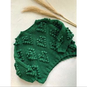 Chunky knit Pom sweater